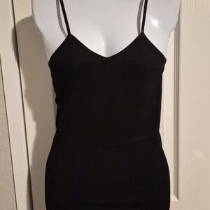 Black Spaghetti Strap Dress